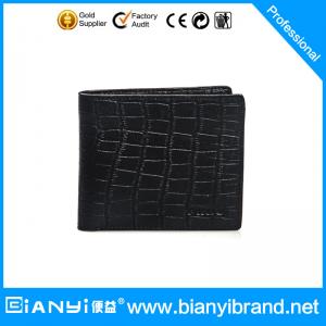 China Hot selling mens leather wallets / designer wallets for men fashion on sale