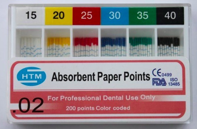  Length Marked Absorbent Paper Point Manufactures