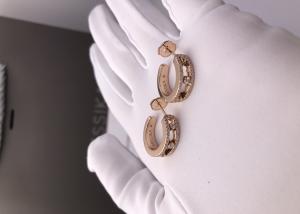  Luxurious Rose Gold Messika Lucky Move Earrings as Wedding Gidts Manufactures