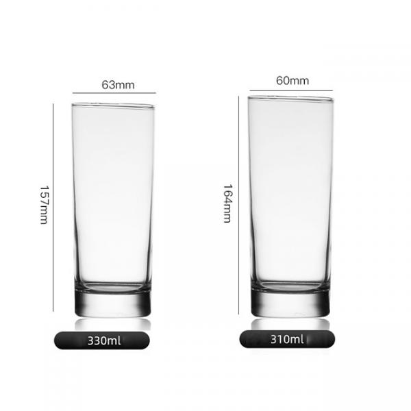 Quality OEM Crystal Whisky Wedding Champagne Drinking Water Glasses 72*120mm for sale
