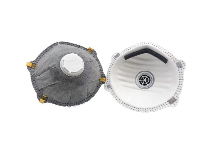  Shell Shaped Valved Dust Mask Easy Wearing Non Woven Fabric Face Mask Manufactures