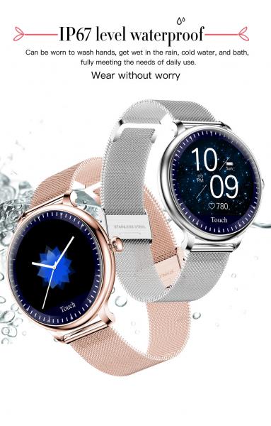 Android Iphone Colorful Screen 1.08" Fitness Tracker Smartwatch
