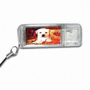  Solar-powered USB Disk with Flashing LCD Manufactures