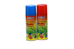  Solvent Silly String Spray Streamer Wedding Party Silly String Spray Manufactures