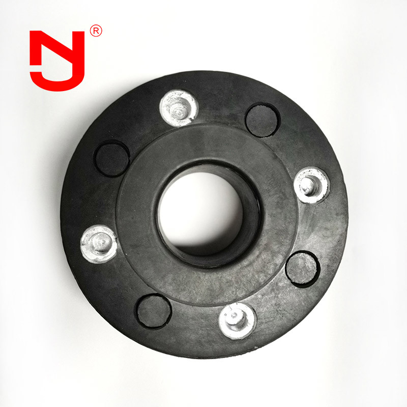 China Round Rubber Metal Pipe Connector Rubber Vibration Damping Mounts Small Size on sale