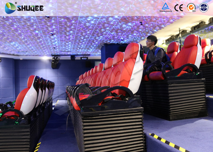  5D Movie Theater Cinema System With Projectors, Screen, Motion Chair Seat Manufactures