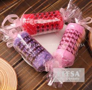  100% Cotton Festival Wed Present Souvenirs Candy Wedding Gift Favors Towel Manufactures