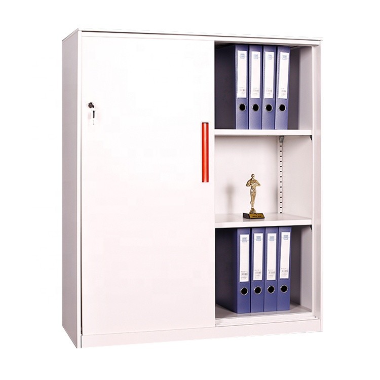 China Muchn Knocked Down Sliding Door Lockable Filing Cabinets on sale