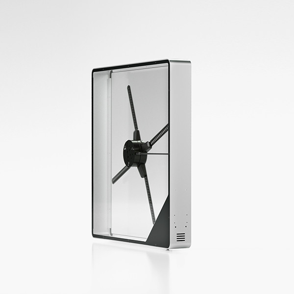  65cm Bluetooth 1600*960 60W 3D Advertising Fan With Cover Box Manufactures