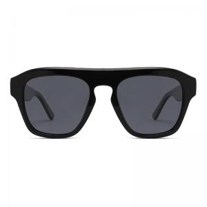  Unisex Thick Oversized Polarized Acetate Sunglasses Acetate Eyewear Frames Manufactures