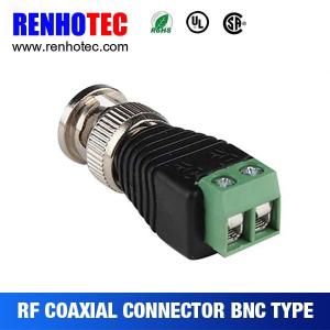 China CCTV Camera BNC Male Connectors to Screw Terminals on sale