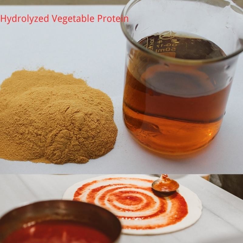 Buy cheap Ph6-8 HVP Hydrolyzed Vegetable Protein Soy Protein Food Additive For Sauce from wholesalers