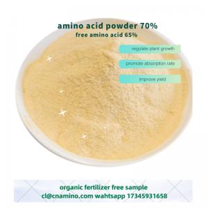  High Free Amino Acid 65% Agriculture Fertilizer Powder Form For Plants Manufactures