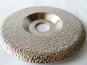 China Plate Shaped  Diamond Grinding Wheel / Artificial Stone Diamond Grinding Disc on sale