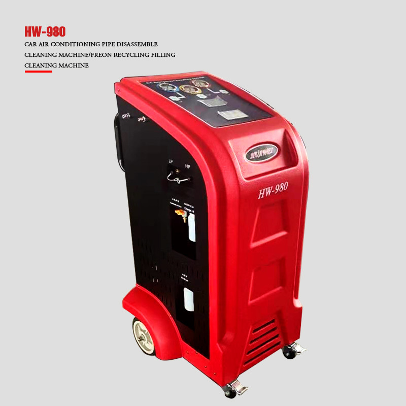  R134A Gas Charging Car Air Conditioning Recharge Machine 750W Manufactures
