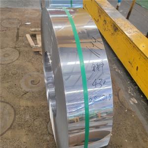  0.8mm Self Adhesive Stainless Steel Strips 20mm 25mm Astm A240 Manufactures