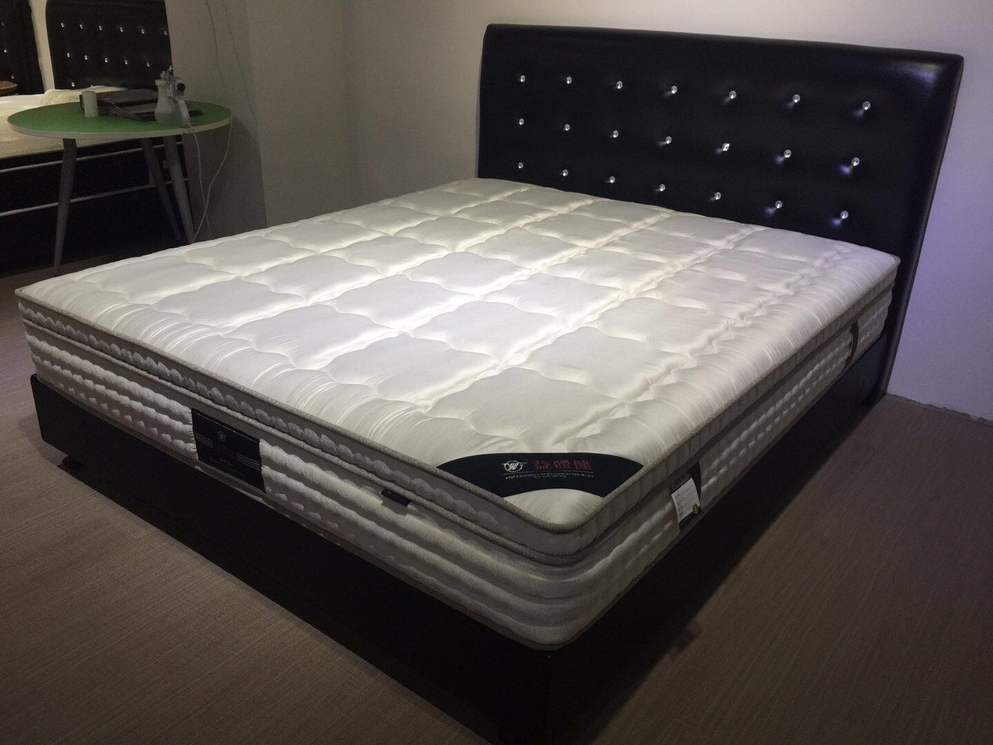 Multi Size Fireproof 	Euro Top Mattress Topper Vacuum Compressed Packaging