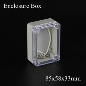  83*58*33mm Small Terminal Junction Box Electric With Clear Top Manufactures