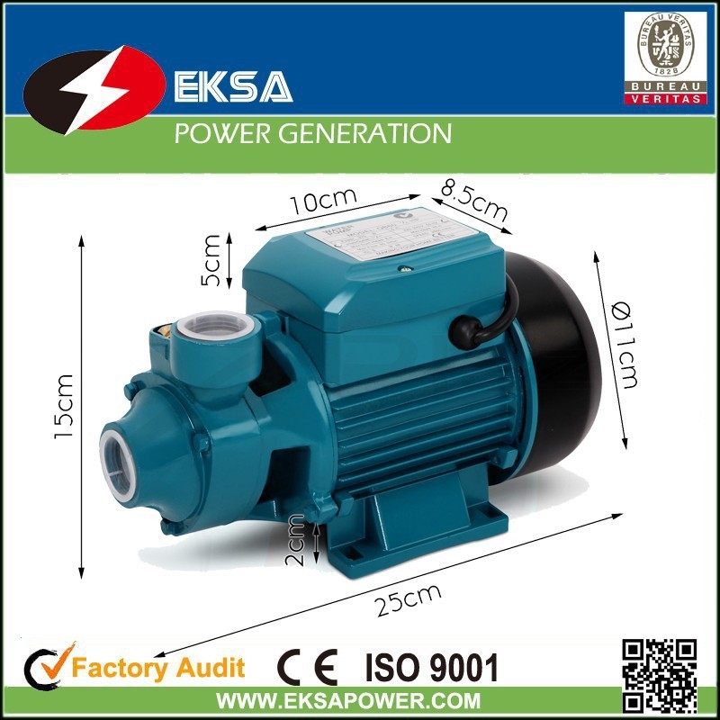 China 0.5HP single phase electric motor water pump with avoid impeller jam function on sale