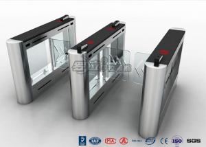  Anti - Collision Walk Through Metal Swing Barrier Gate Bus Station Card Reader System Manufactures