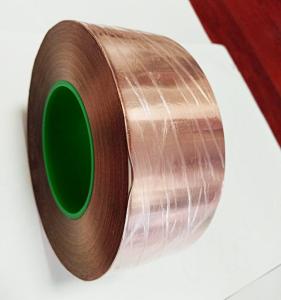 China Emi Rf Shielding Conductive Adhesive Copper Tape 0.06mm on sale