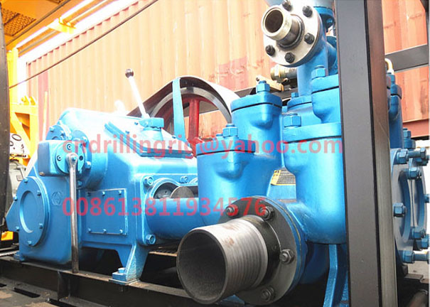Quality Deep Hole Water Well Drilling Mud Pump Diesel Engine Driven 850 L/Min Flow Rate for sale