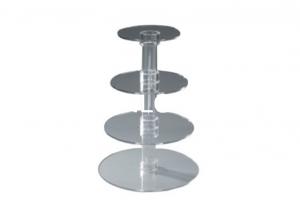 China Grocery Acrylic Display Stands , Sturdy Cupcake / Dessert Tower on sale
