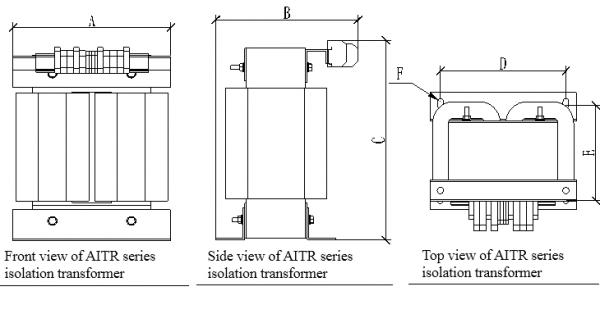CE AITR Series Medical Isolation Transformer For Hospital Isolated Power System