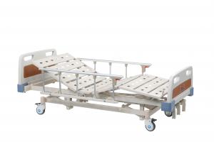  Adjustable ABS Hospital Manual Bed , 3 Function Portable Hospital Bed For Patient  Manufactures