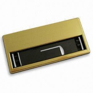  Gold Window Magnet Name Badges with Reusable Features, Made of ABS and PVC Materials Manufactures