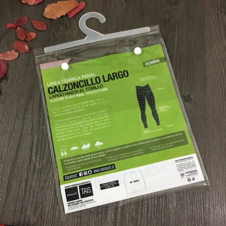 Garment Gift PVC Packaging Bag Printing Eco Friendly Sustainable Waterproof Clear