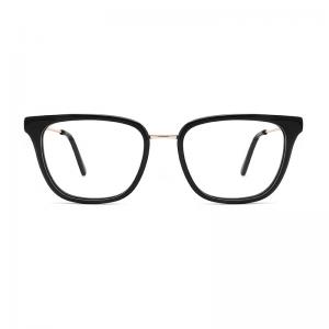  Customize Logo Acetate Metal Glasses Frames , Cateye Clear Glasses For Women Manufactures