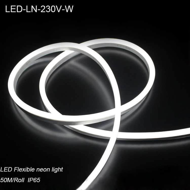  230V outdoor waterproof IP65 led flexible neon light Manufactures
