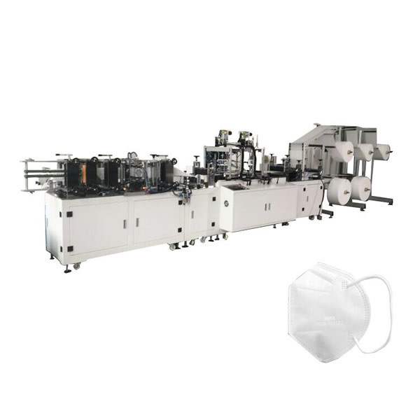  Complete Automatic Non Woven Kn95 Ultrasonic Medical Face Mask Making Machine Manufactures