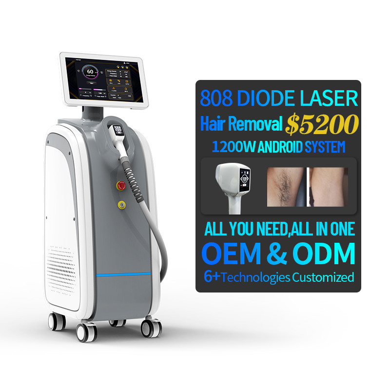 China Frequency 1-10hz Diode Laser Hair Removal Device Pulse Width 3-400ms on sale