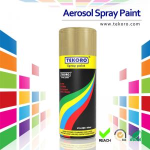  Quick Drying Metallic Spray Paint For Metal Decoration Various Colors Optional Manufactures
