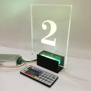  Front Door Big RGB Led House Number Sign Plaque 50000 Hours Manufactures