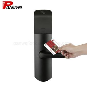  Battery Operated RFID Mifare Card Door Lock System For Home / Apartment Manufactures