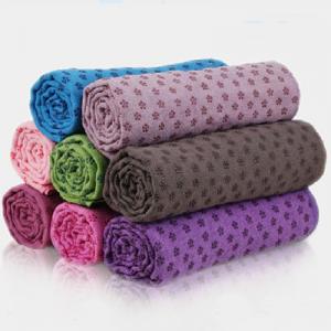China skidless yoga mat towel for sale on sale
