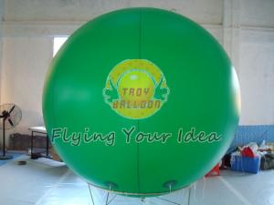  Giant Green Color PVC Inflatable Advertising Balloon Filled Helium Gas for Political event Manufactures
