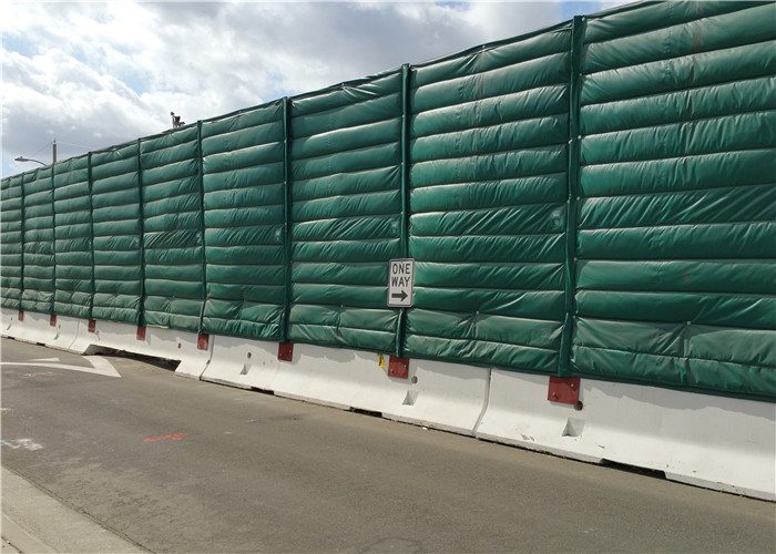  Noise absorption and insulation PP plus PET materials Temporary Noise Barriers Manufactuer Manufactures