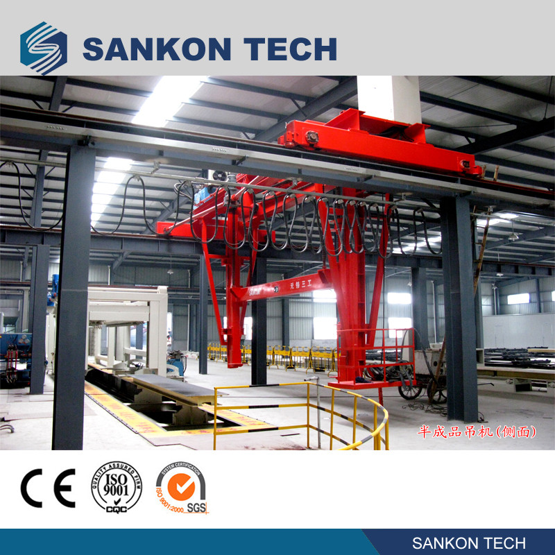  SANKON 380V Overturn Sling AAC Block Production Line Manufactures