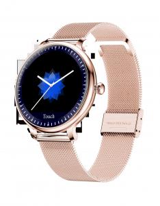  Round Touch Screen ROHS Ladies Bluetooth Smart Watch Manufactures