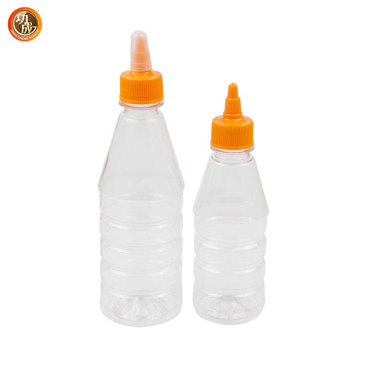 China Reusable Plastic Squeeze Sauce Bottle BPA Free Condiment Squeeze Bottle on sale