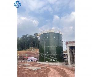 China 1100 Cubic Meters Fire Protection Storage Tanks With Anti Vortex Plate on sale