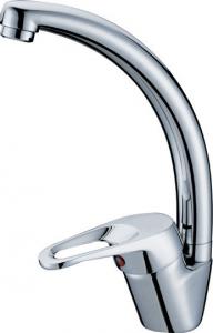  Brass Kitchen Sink Water Faucet / Mixer Taps With Ceramic Cartridge Manufactures