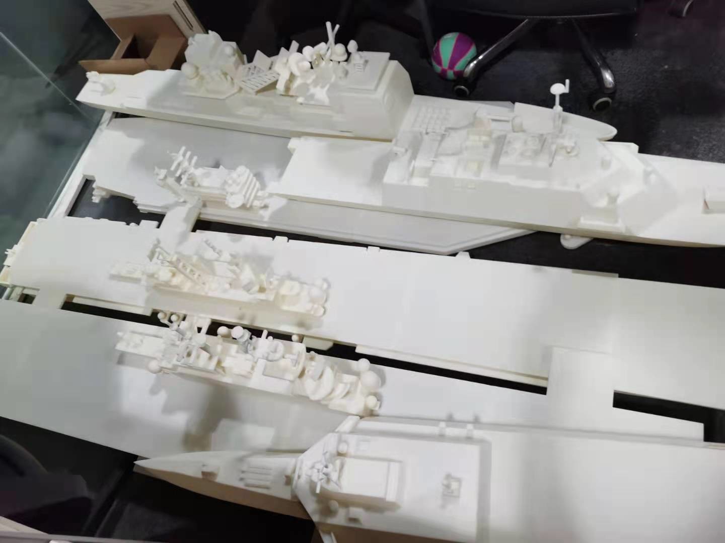  Aircraft Carrier Industrial FDM 3D Printing Service With Brushing Manufactures