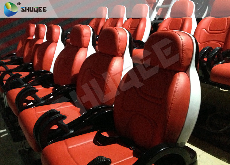  Burning Blood Exciting Motion Mobile 5D Cinema With Luxurious Armrest Seats Two Years Warranty Manufactures
