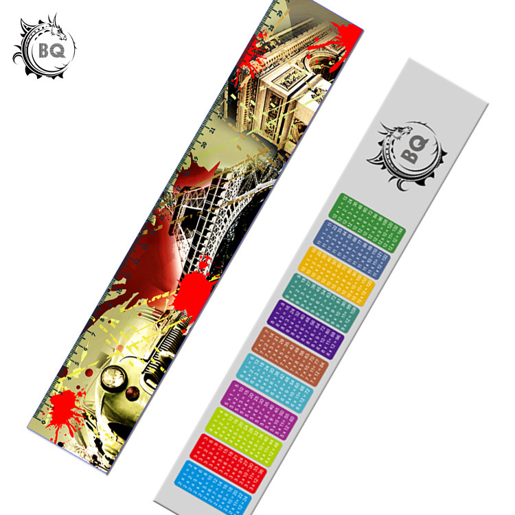  PET PVC 3D Lenticular Ruler Flip EEffects With 0.9mm PET Non Toxic Manufactures