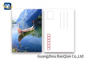  Scenery 3D Lenticular Postcards / 3 Dimensional Lenticular Greeting Card Manufactures